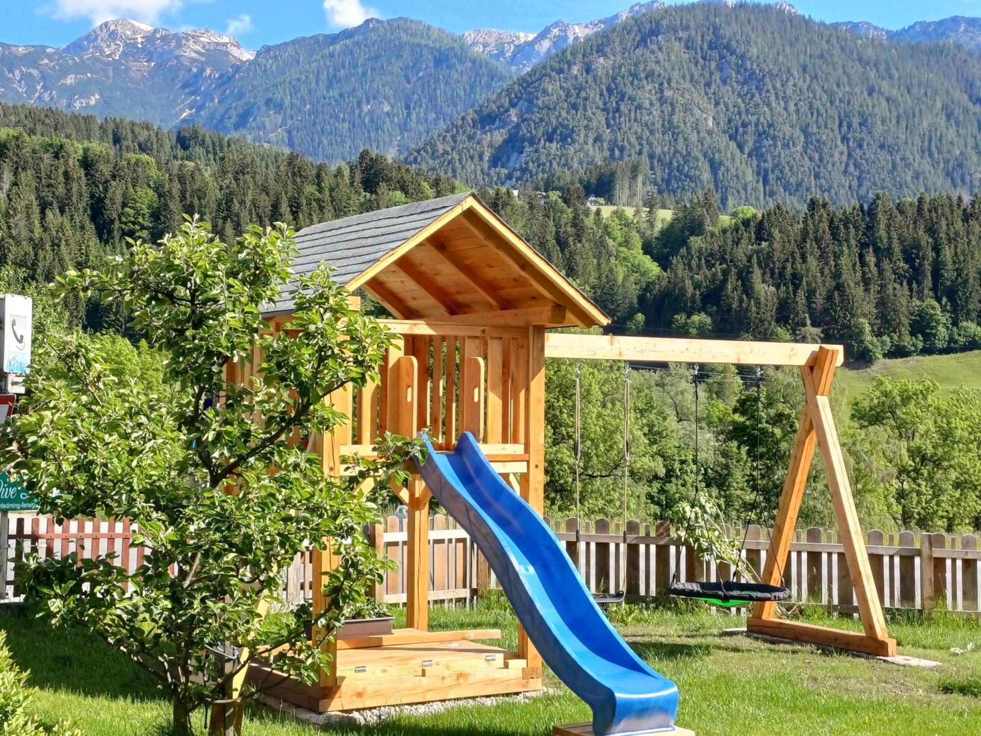 Haufhof-Pension Am Bauernhof, Haus Im Ennstal Bei Schladming ภายนอก รูปภาพ